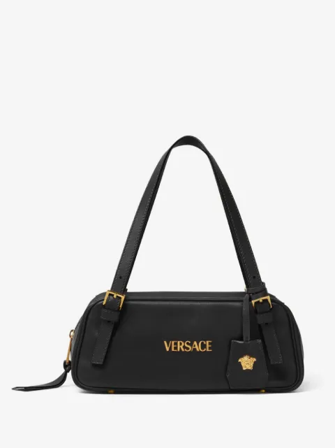 Versace Versace Tag nappa bowling bag