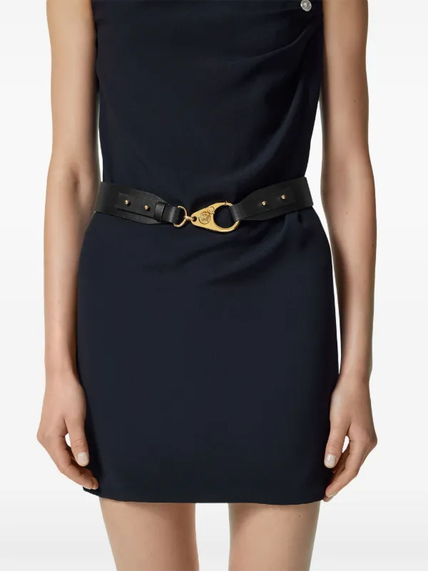 Versace ラ メドゥーサ レザーベルト Versace