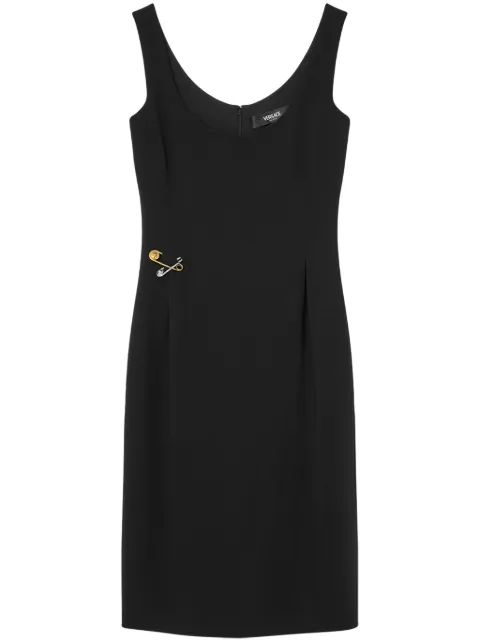 Versace Safety Pin midi dress