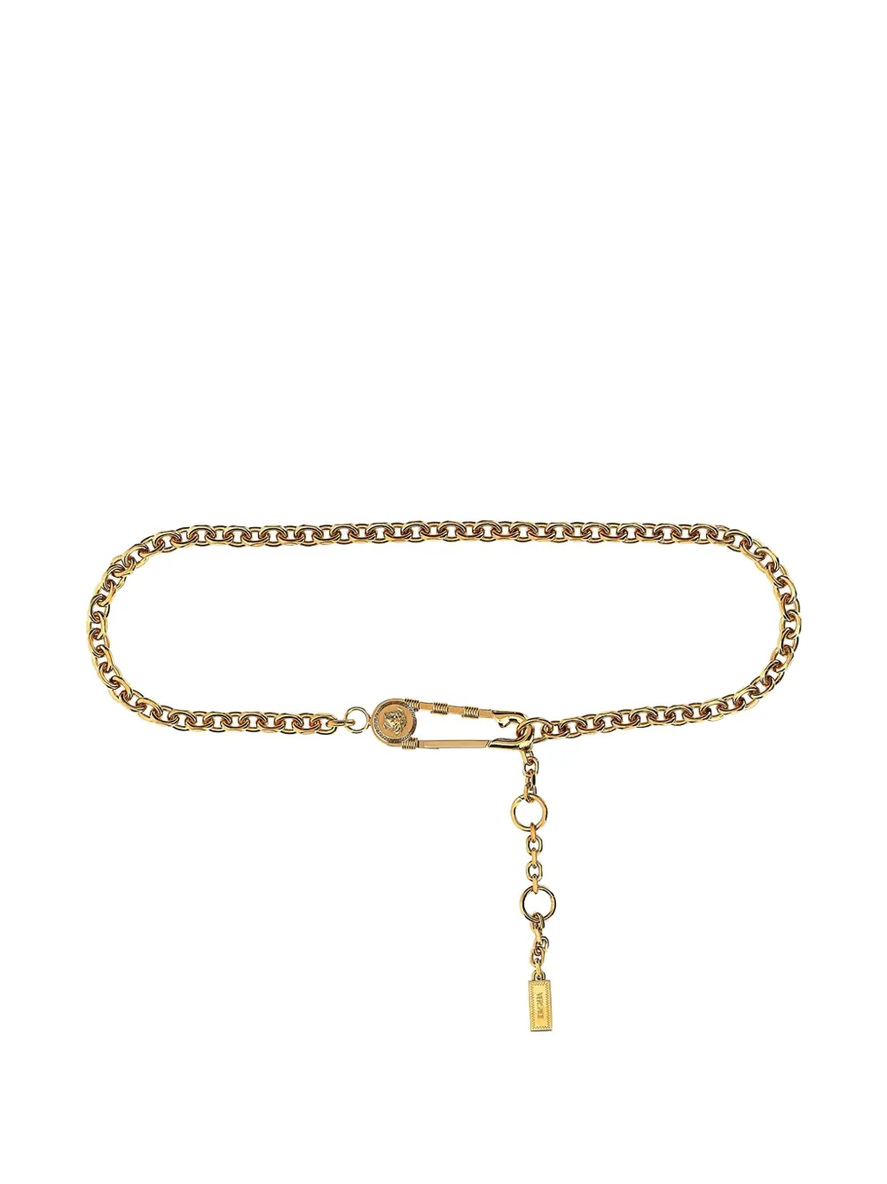 Versace Safety Pin chain belt | Gold | Image 1