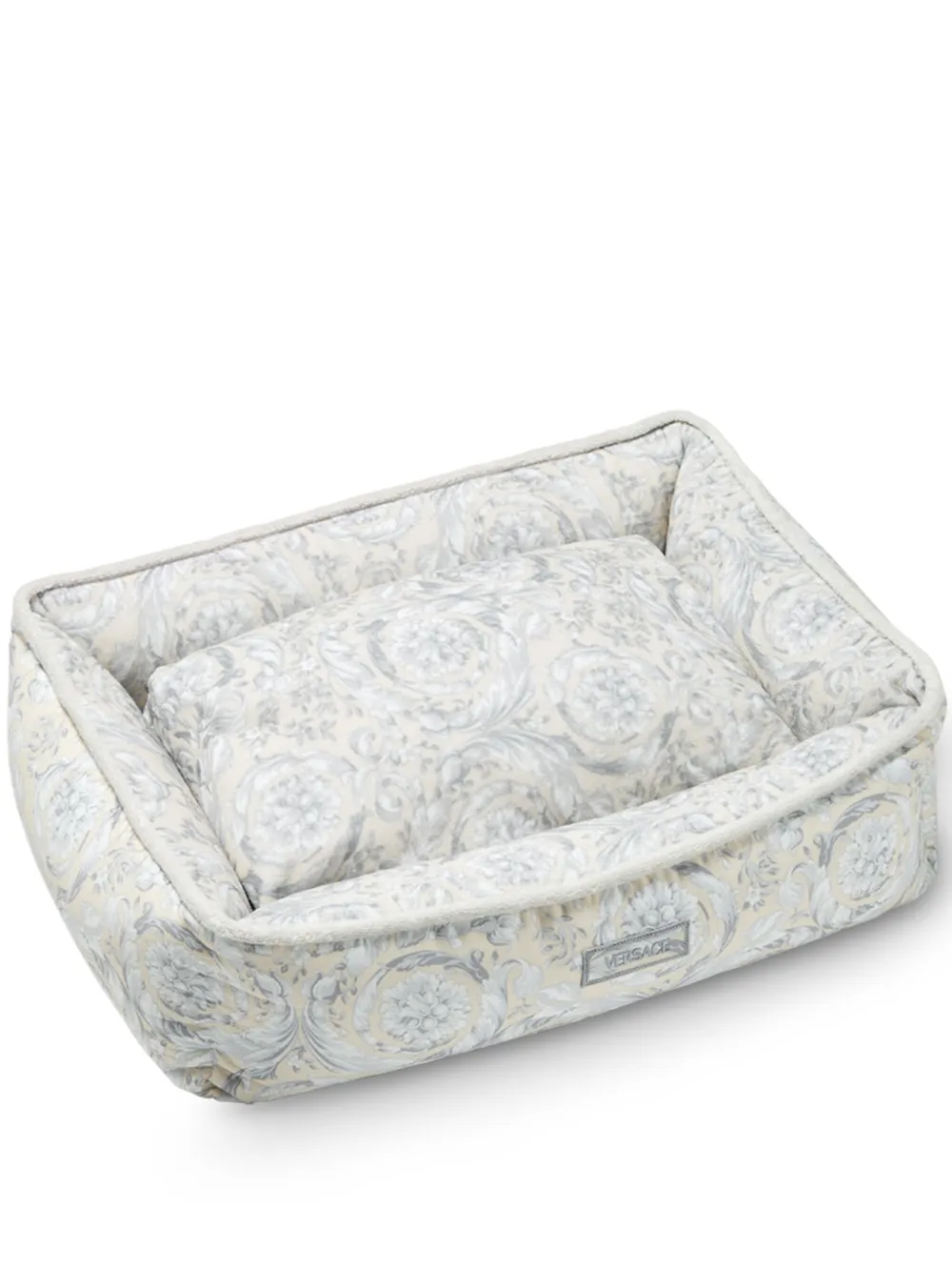 Versace small Barocco pet bed | Neutrals | Image 1