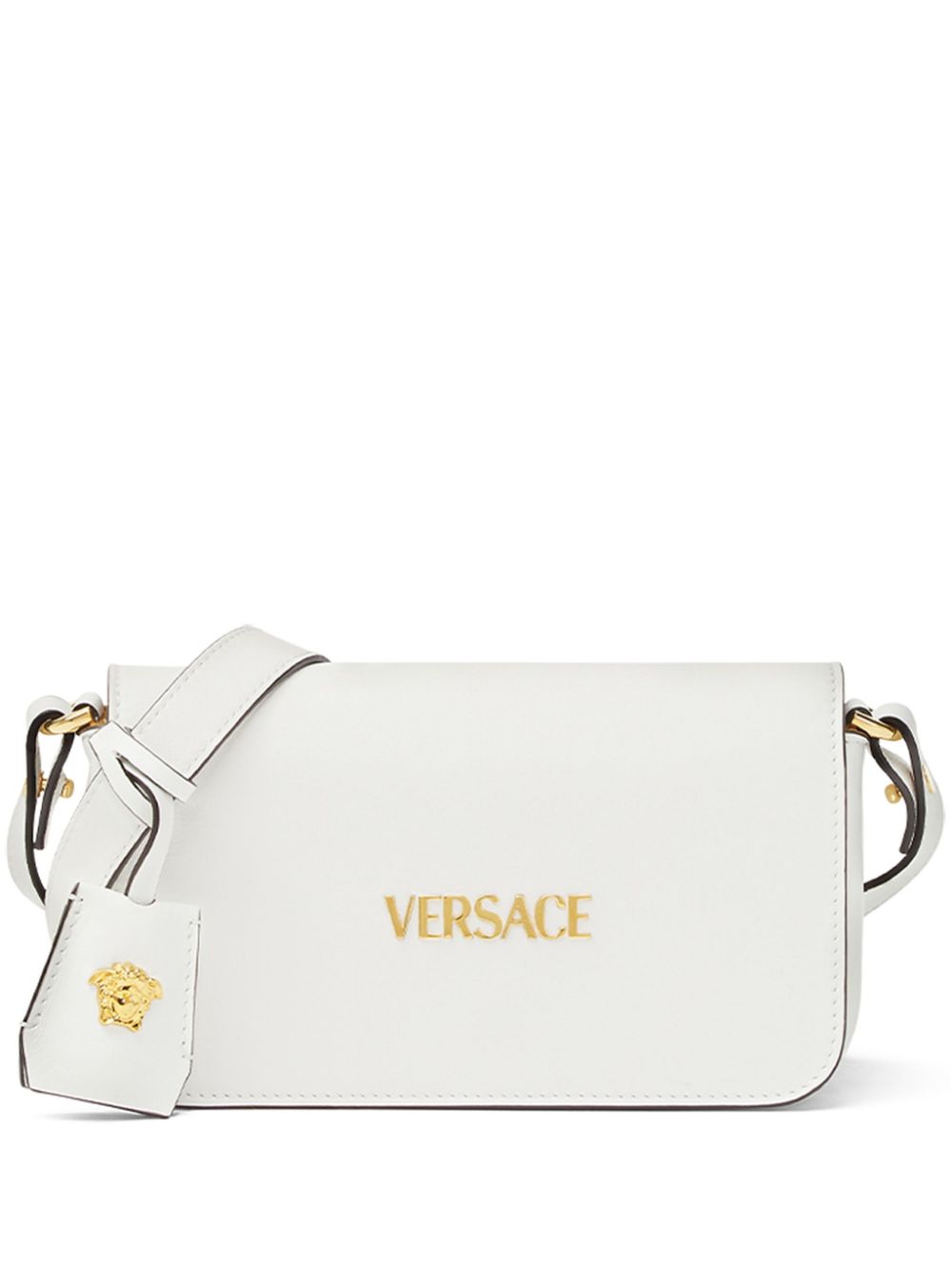 Versace Tag mini bag - White