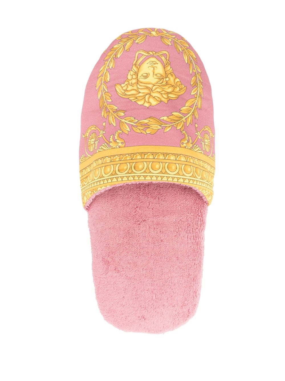 Versace I Heart Baroque slippers Roze