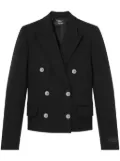 Versace double-breasted blazer - Black