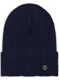 Versace Medusa ribbed-knit beanie - Blue