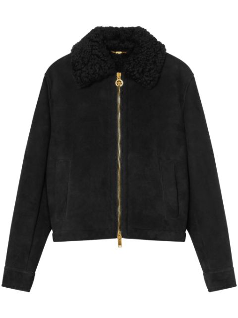 Versace suede jacket