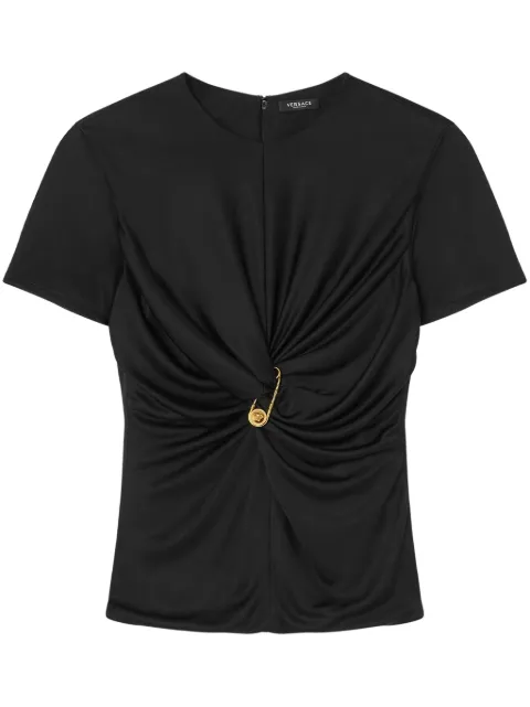 Versace top Safety Pin