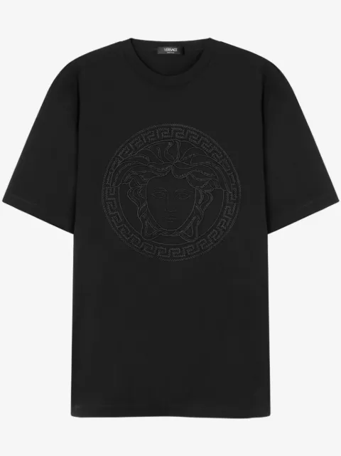 Versace Camiseta com bordado Medusa