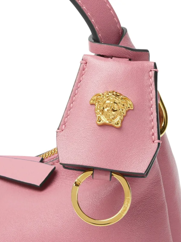 Versace Tag Hobo Bag | Pink | FARFETCH