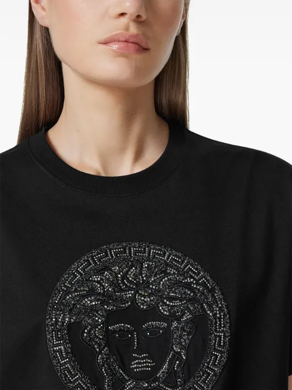 Versace メドゥーサ Tシャツ | ブラック | FARFETCH JP