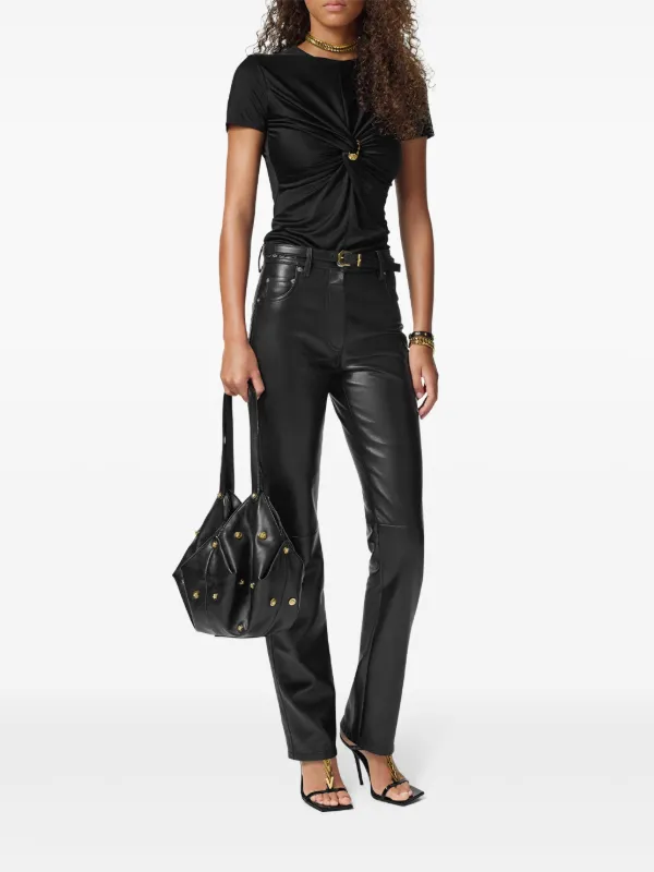 【関税込み】Versace ブラック Protea ショルダーバッグ Versace Protea Shoulder Bag | Black | FARFETCH