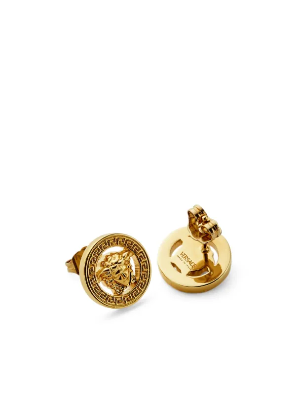 Versace Medusa '95 Stud Earrings | Gold | FARFETCH