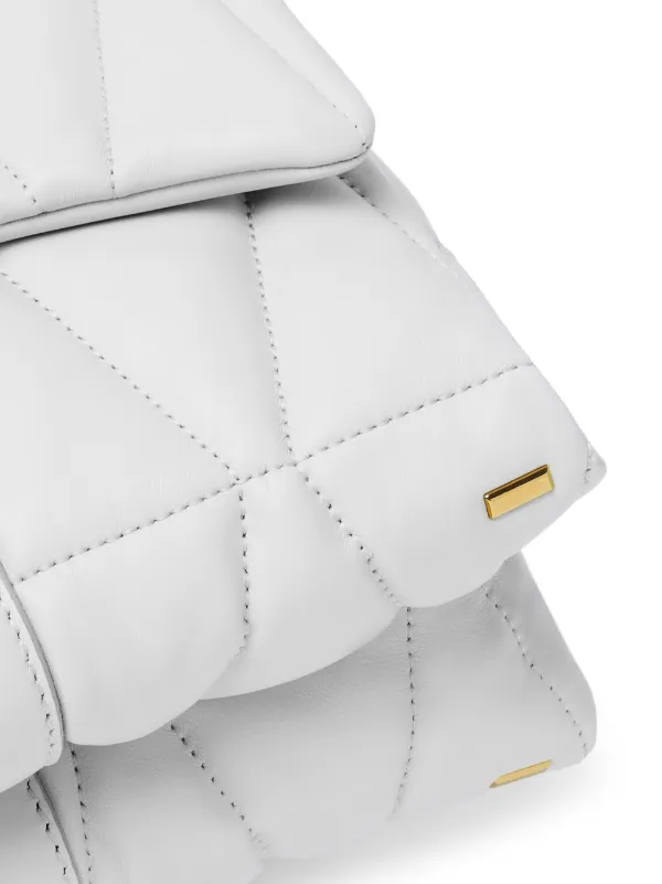 Versace Kleio キルティング ショルダーバッグ | ホワイト | FARFETCH JP