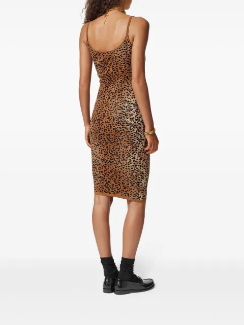 Versace leopard jacquard midi dress 10113961A13230 - 3