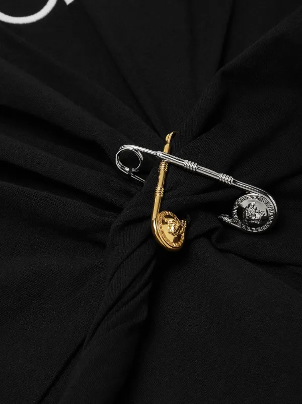 希少【Versace Versus】セーフティピン Tシャツ Versace Safety Pin T-Shirt White | ONU