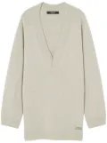 Versace V-neck jumper - Neutrals
