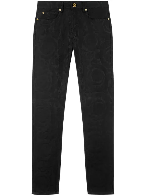 Versace jean à coupe slim - Noir - Versace - Modalova