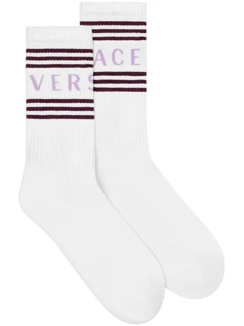 Versace 90s Logo socks