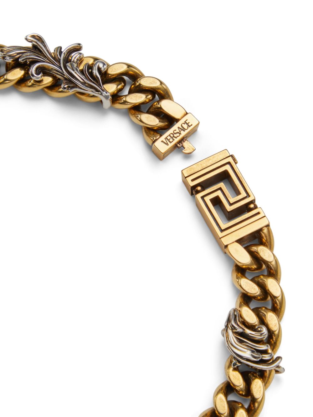 Versace Halsketting met barok detail - Goud