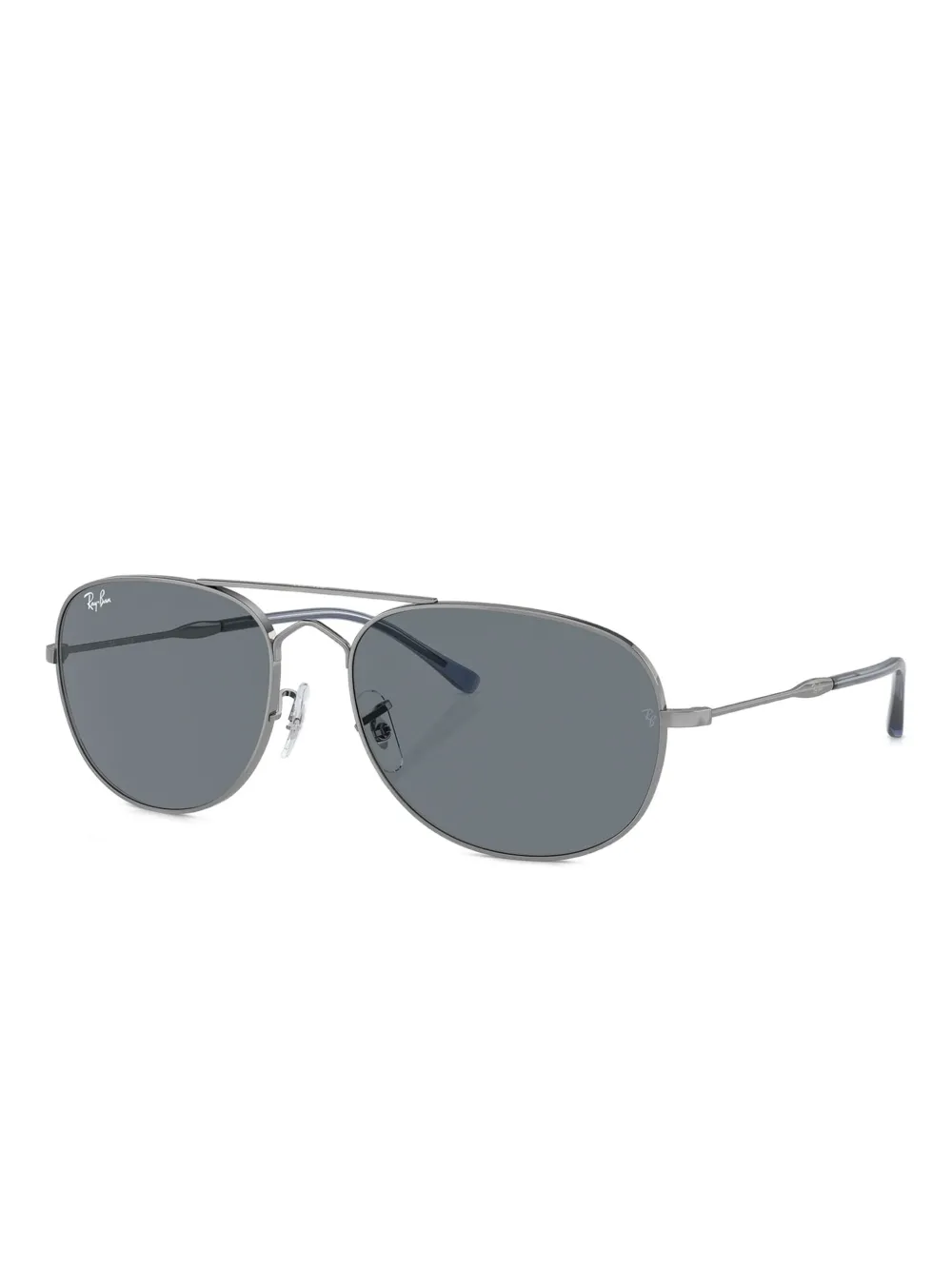 Ray-Ban Zonnebril met rond montuur - Zilver