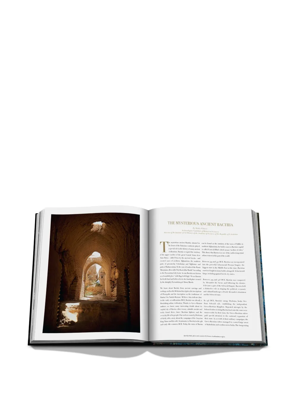 Assouline Uzbekistan: Masterpieces Of The Silk Road By Yaffa Hardcover Book In Black