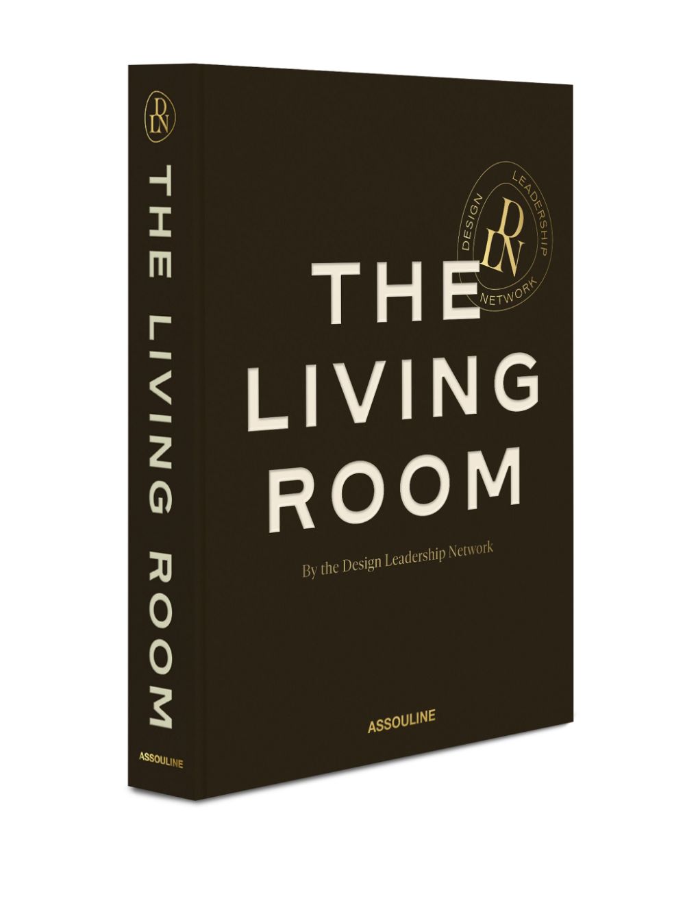 Assouline The Living Room by the Design Leadership Network hardcover book - Bruin