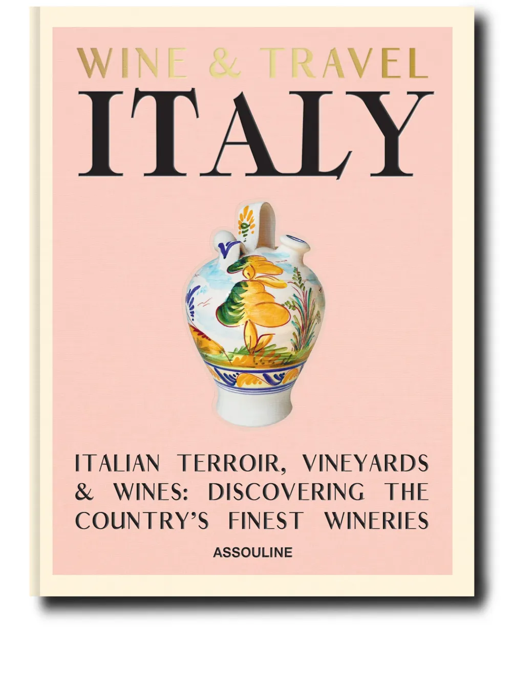 Assouline Wine And Travel Italy By Enrico Bernardo Hardcover Book Pink Farfetch