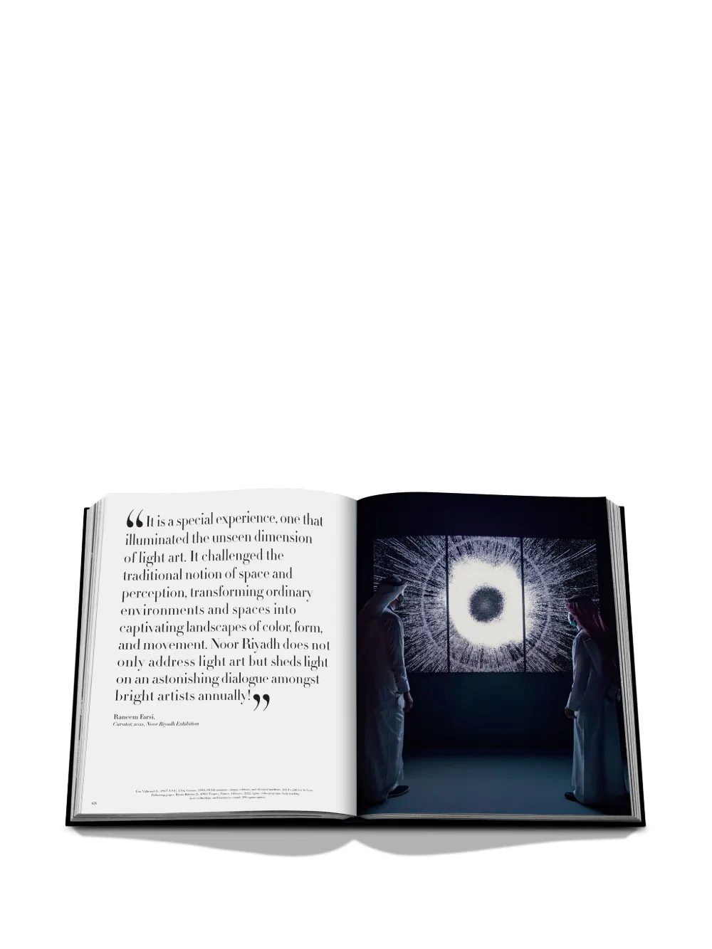 Assouline Noor Riyadh: A New Visual Culture Hardcover Book In Black