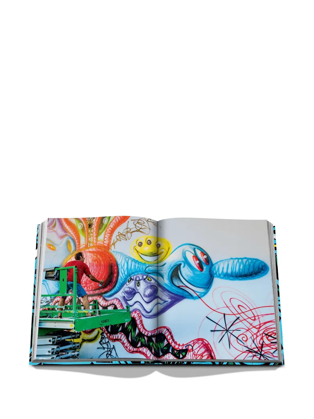 Assouline Street Art Icons: The Story Of Wynwood Walls Hardcover Book In Blue