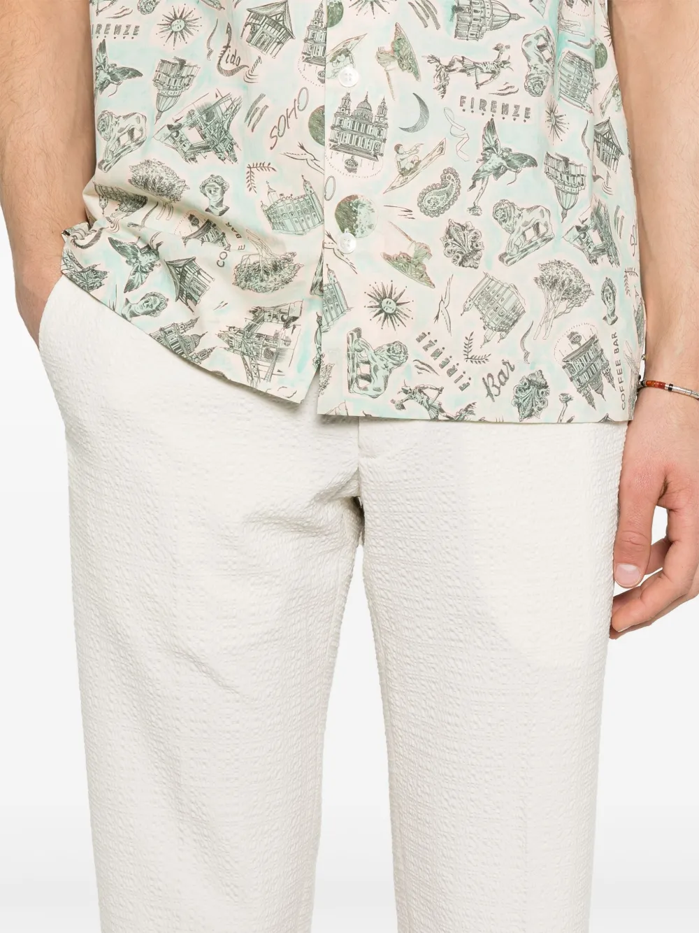 Karl Lagerfeld Pace broek Wit