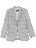 Emporio Armani checked blazer - Grey