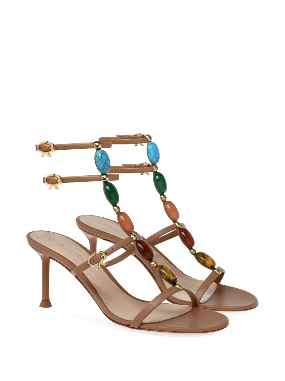 Gianvito Rossi Shanti 70 sandals - Bruin