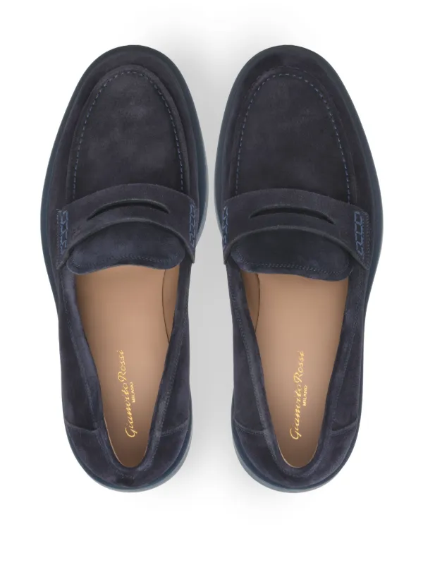 Gianvito Rossi Harris Loafers | Blue | FARFETCH