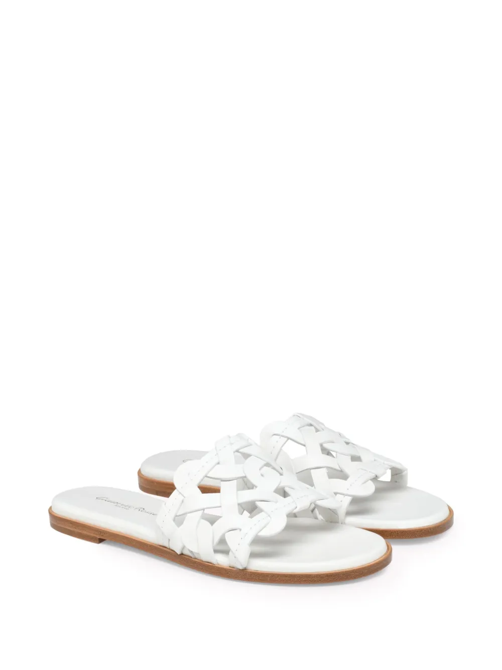 Gianvito Rossi Amalfi slippers - Wit