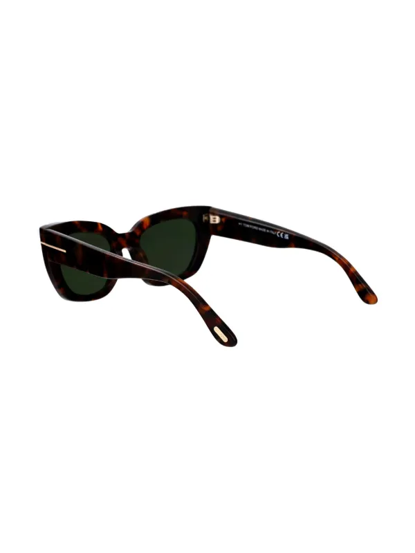 TOM FORD Eyewear スクエアフレーム サングラス | ブラウン