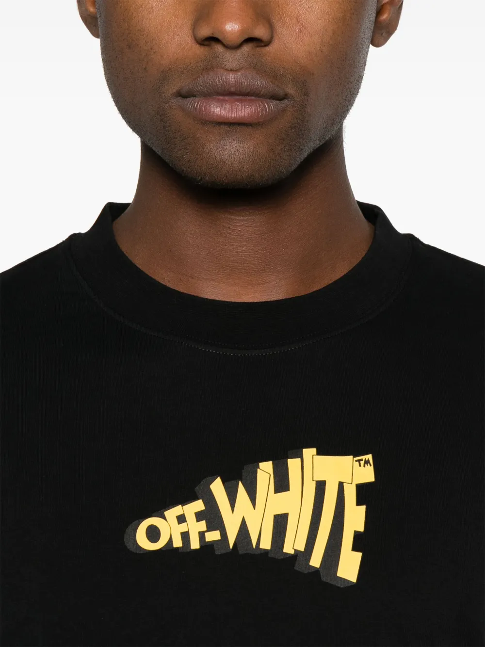 Off-white Arrows-print T-shirt In ブラック
