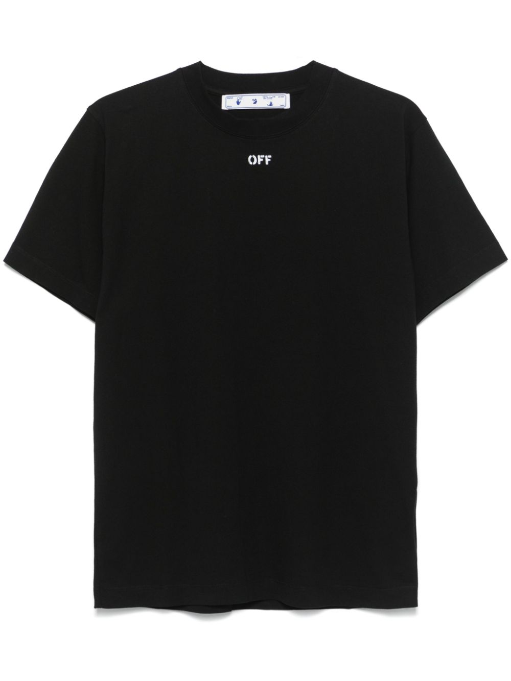 Off-White T-shirt met pijlprint Zwart