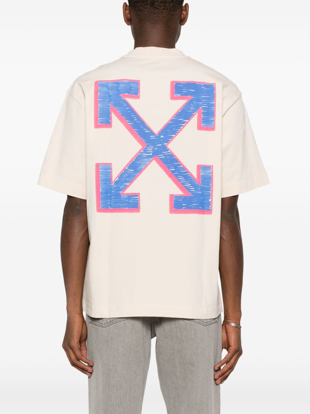 Off-White Arrows-print T-shirt Men