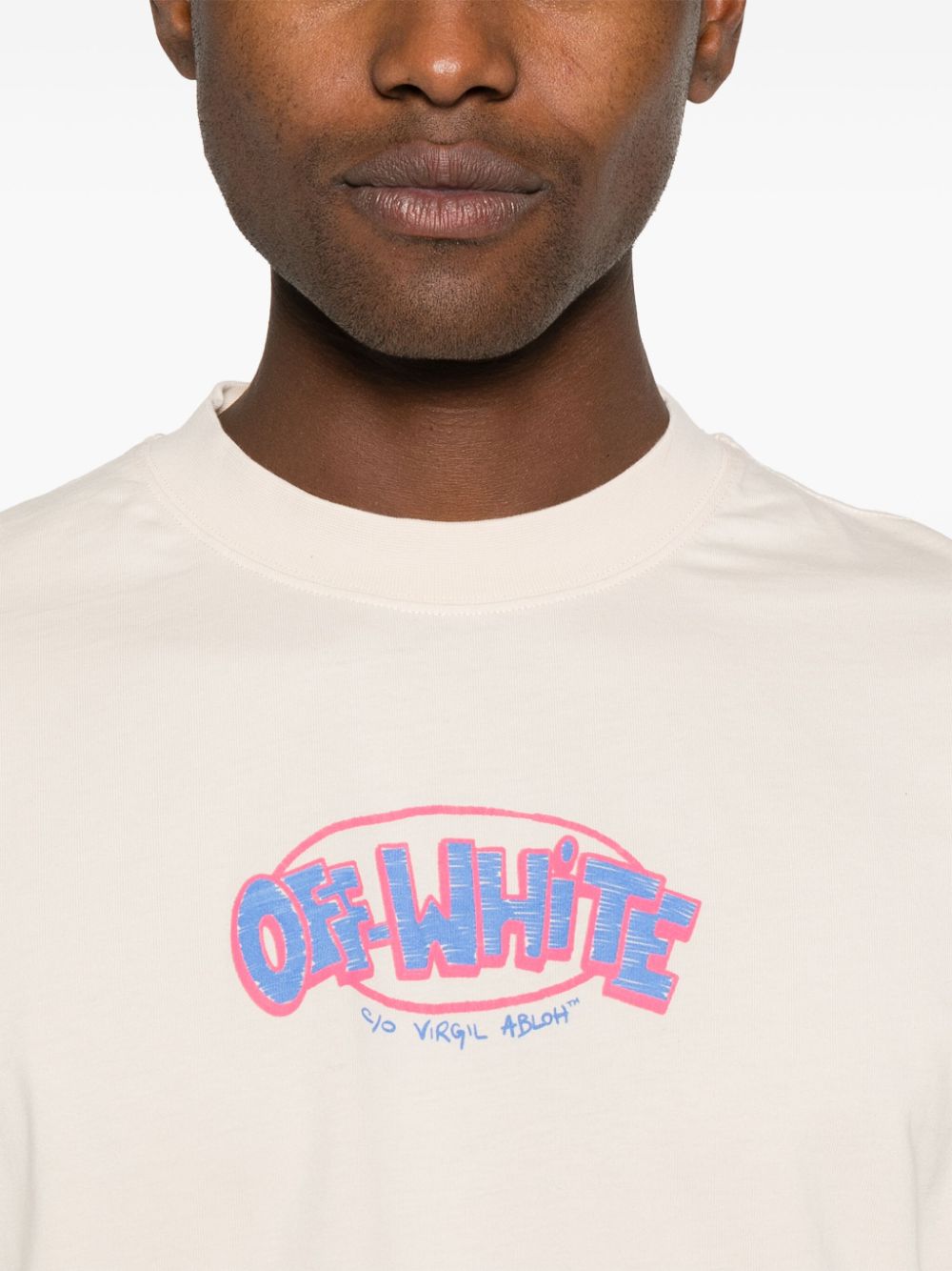 Off-White Arrows-print T-shirt Men