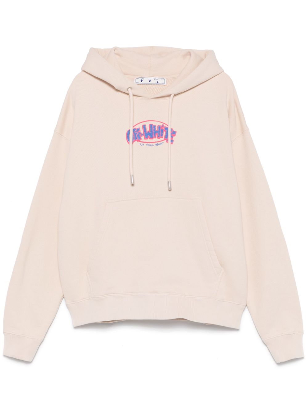 Off-White Arrows-print hoodie - Neutrals