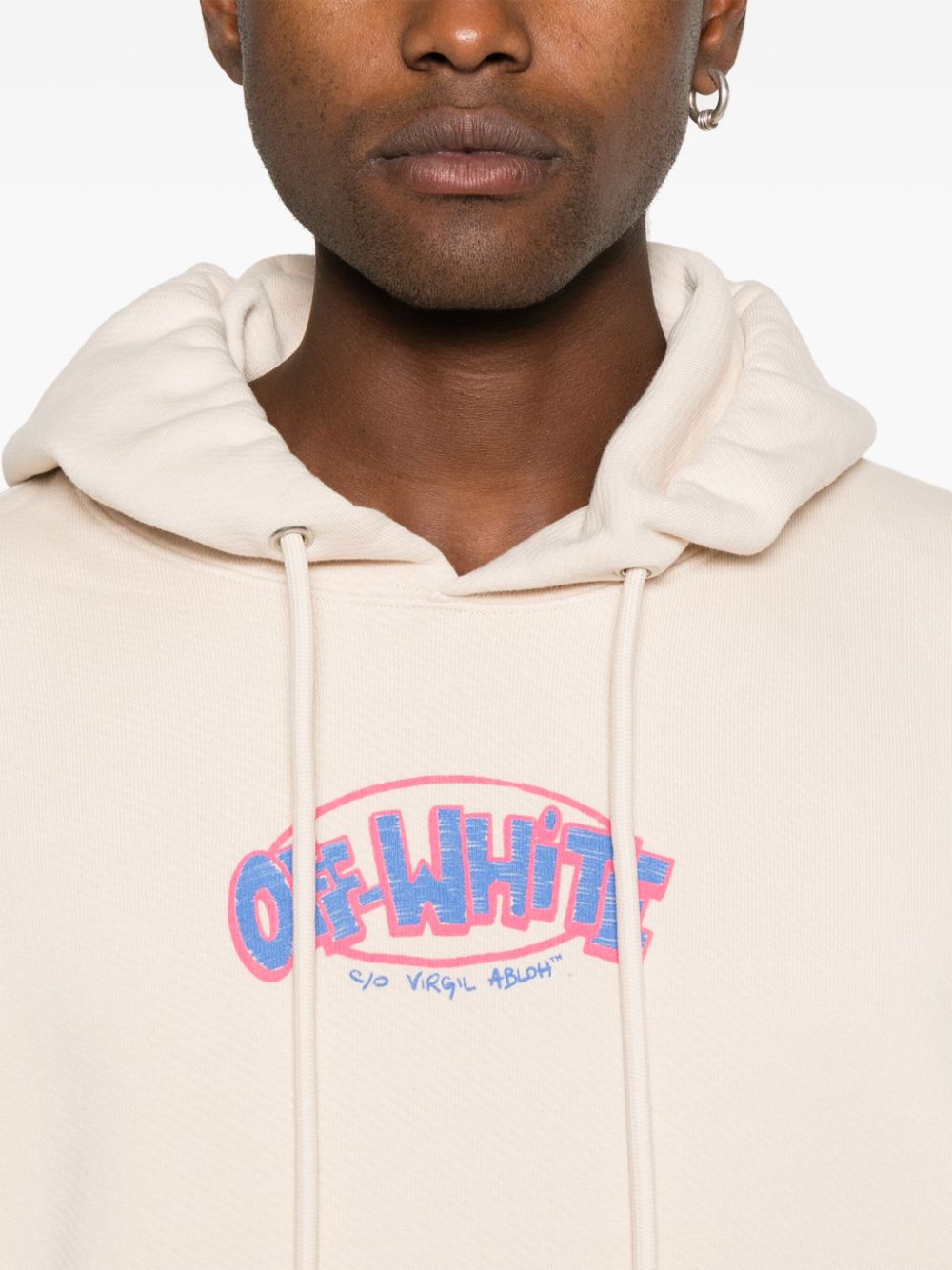 Off-White Arrows-print hoodie Men