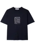 Sunnei graphic-print t-shirt - Blue