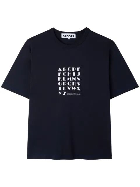 Sunnei graphic-print t-shirt