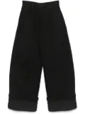 Simone Rocha Wide Puddle jeans - Black