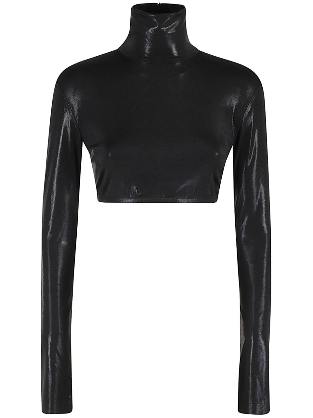 Norma Kamali cropped top - Black