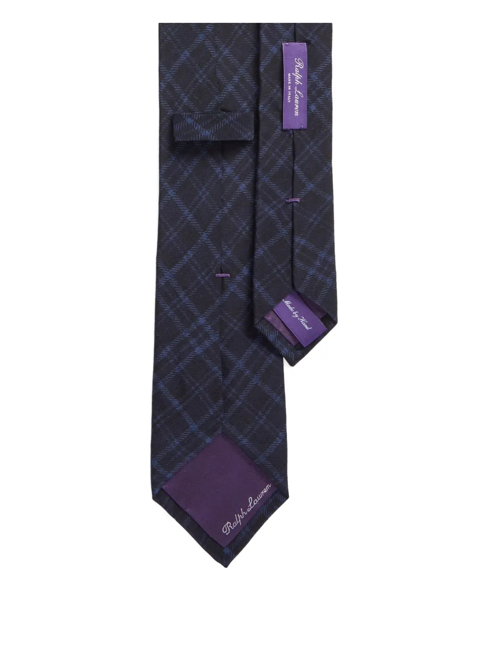 Plaid Silk Tie