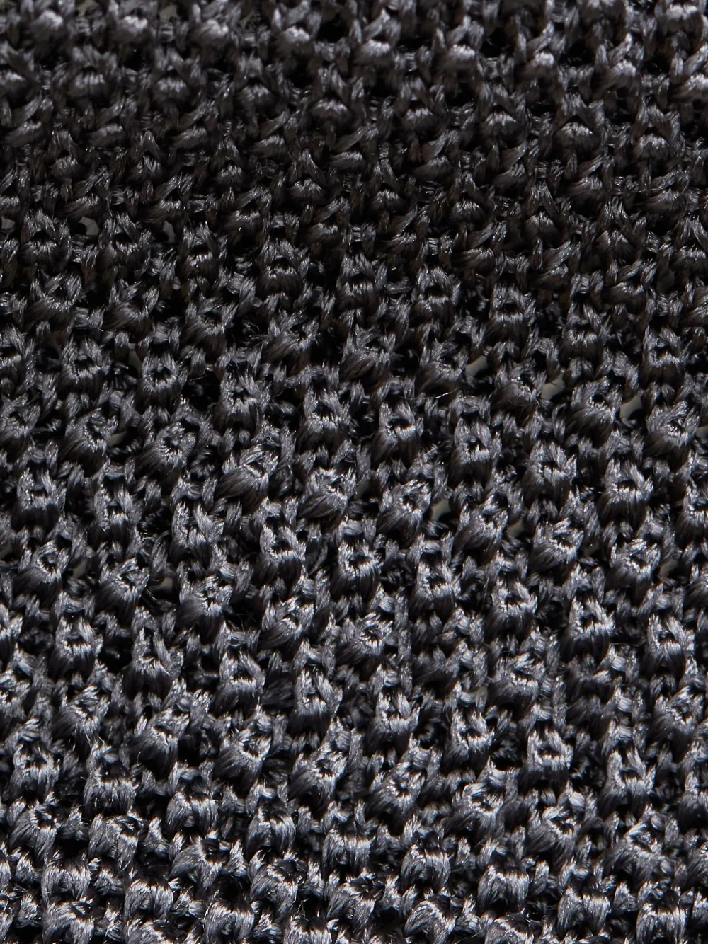 Ralph Lauren Purple Label Gebreide stropdas Grijs