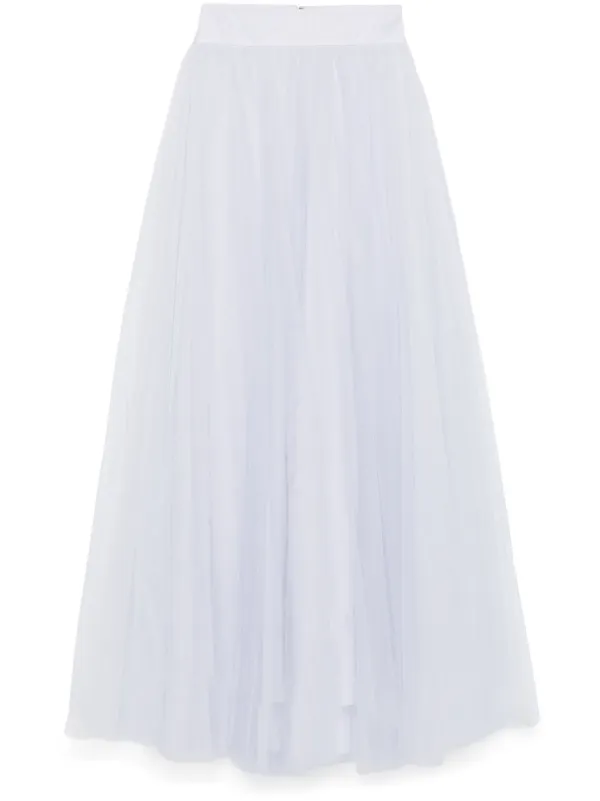 送料込/関税込■ZIMMERMANN■チュールマキシスカート ZIMMERMANN チュール マキシスカート | ブルー | FARFETCH JP