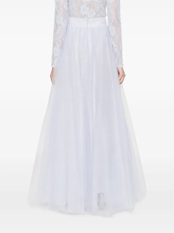 ZIMMERMANN Tulle Maxi Skirt | Blue | FARFETCH