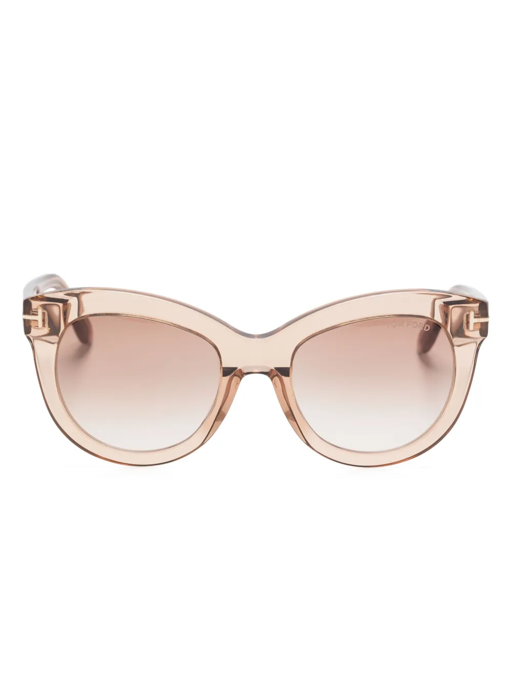 TOM FORD Eyewear Odette サングラス - ブラウン TOM FORD Eyewear Odette サングラス - ブラウン